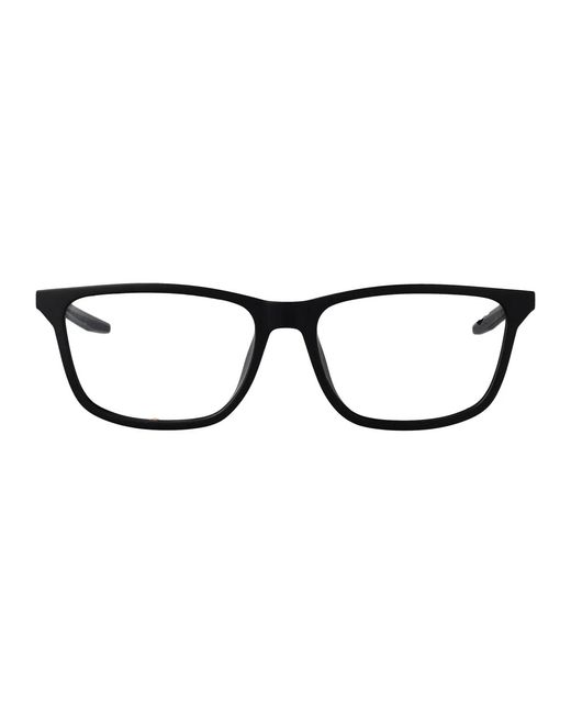 Nike Black Matte Acetate Glasses for men