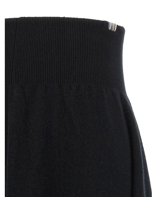 Extreme Cashmere Black 'N°498 Grace Short' Skirt