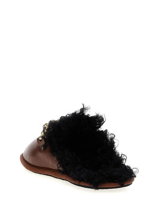 Stella McCartney Brown 'Backless Ryder' Sabots