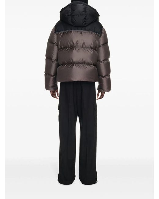 Off-White c/o Virgil Abloh Black Patch Down Jacket for men