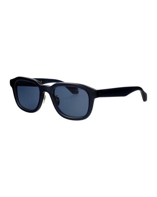 Giorgio Armani Blue Transparent Acetate Sunglasses