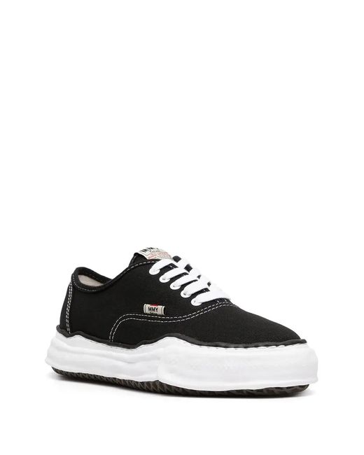 Maison Mihara Yasuhiro Black "Baker" Low Top Sneakers for men