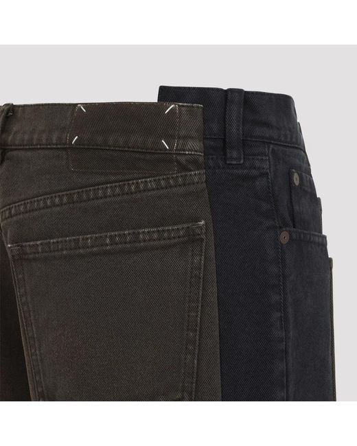 Maison Margiela Black Spliced Pants for men