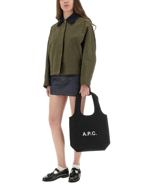 A.P.C. Green Jacket "Becca"