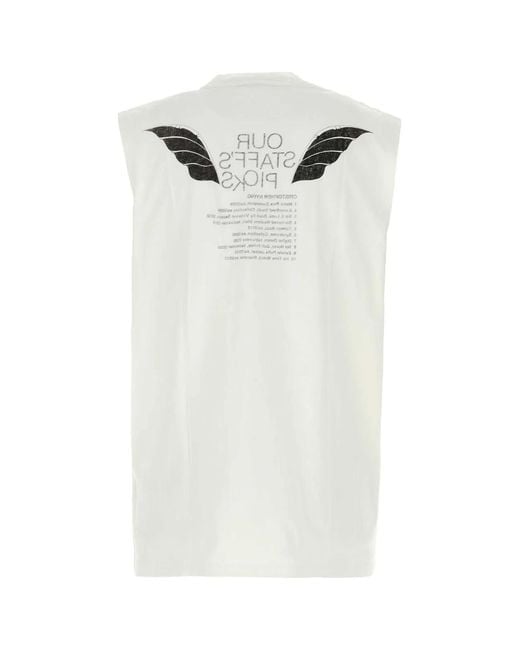 Our Legacy White Breathe Tank for men