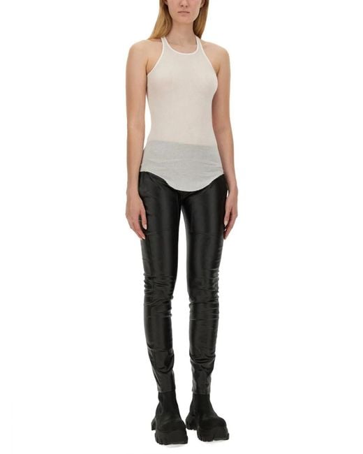 Rick Owens White Tank Top
