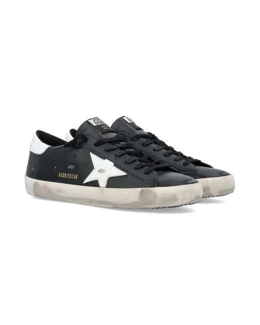 Golden Goose Deluxe Brand Black And Superstar Sneakers for men