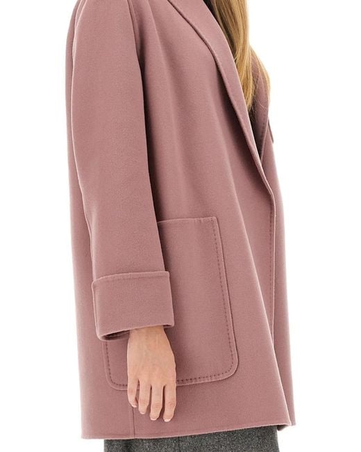 Max Mara Pink Belted Jacket