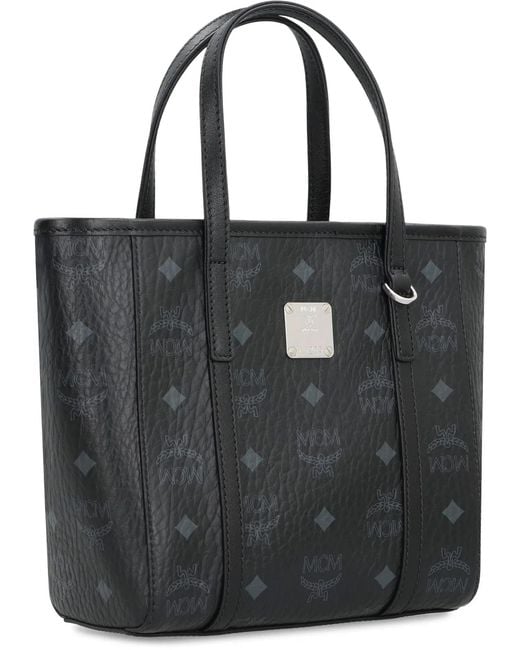 MCM Black Mini Tote Bag Toni