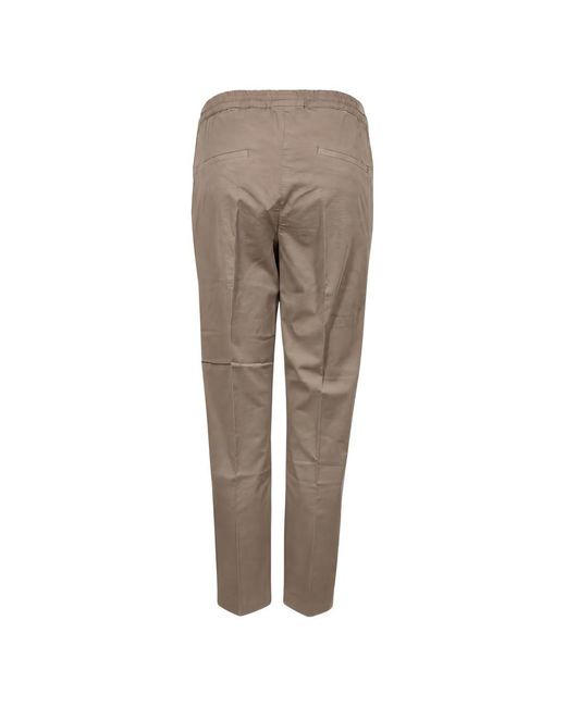 Re-hash Natural Drawstring Straight Leg for men