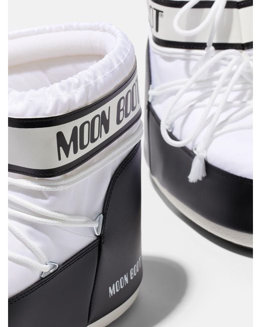 Moon Boot White Mb Icon Low Nylon