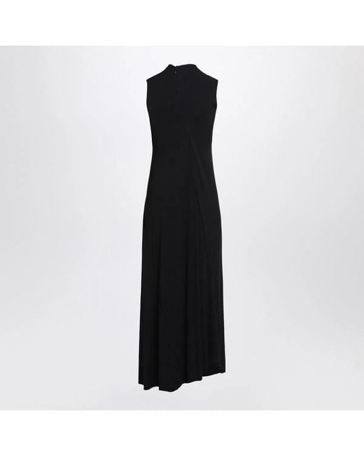 Balenciaga Black Sleeveless Long Dress