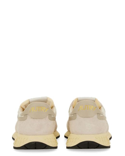 Autry White Sneakers "Reelwind Low" for men