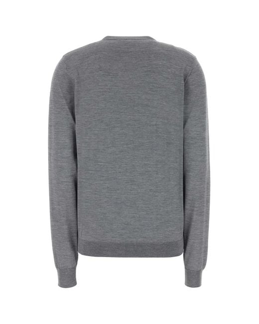 Gucci Gray Wool Sweater