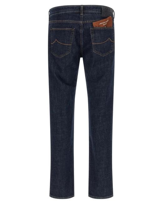 Jacob Cohen Blue 'Bard' Jeans for men