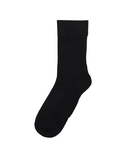Y-3 Black Crew Socks for men