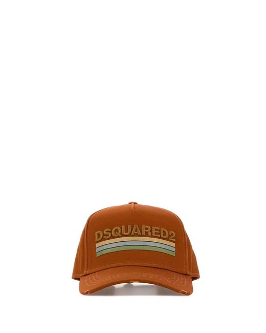 DSquared² Brown Baseball Caps for men