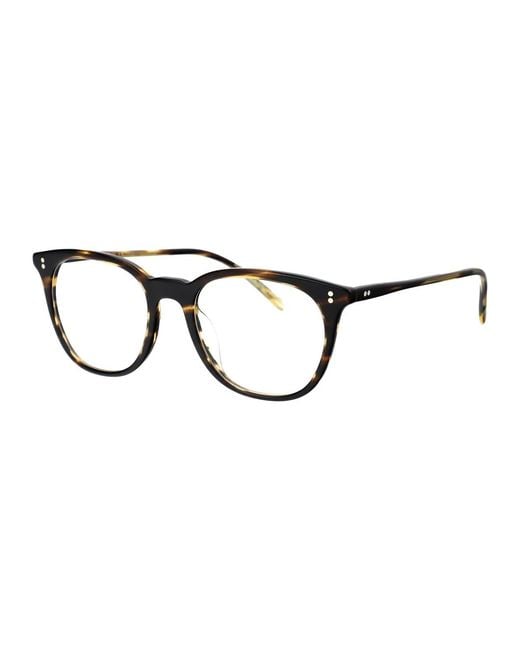 Oliver Peoples Brown Acetate Optical Glasses