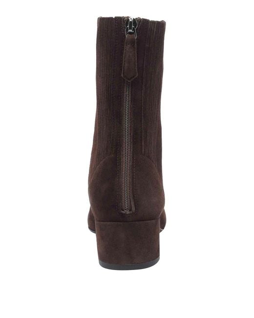Aquazzura Brown Dark Saint Honore Booties