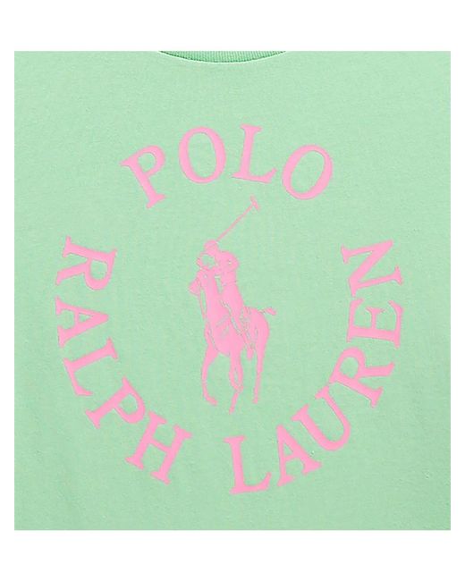 Polo Ralph Lauren Green T-Shirt With Logo