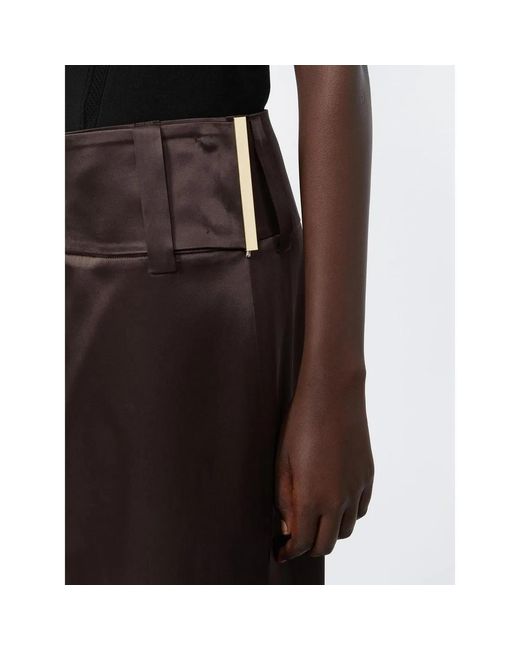 Max Mara Brown Spxoblare Skirt Chocolate