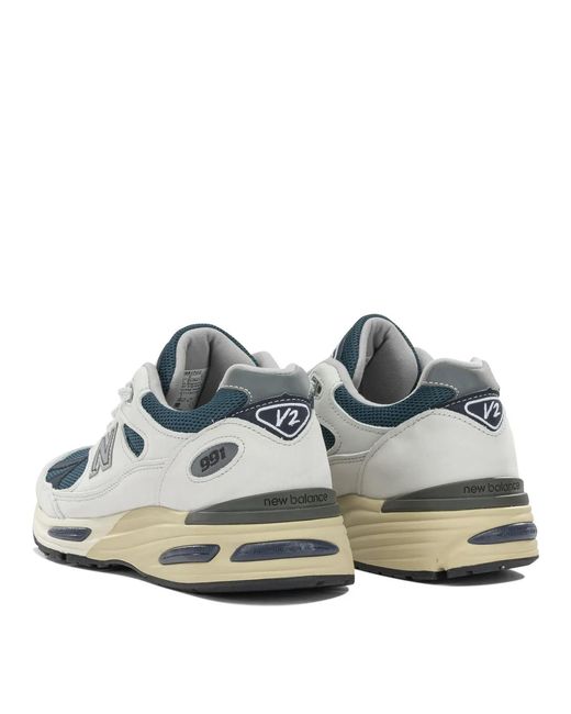 New Balance White "Made for men