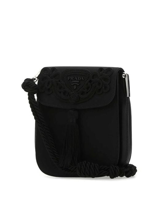 Prada Black Nylon Crossbody Bag