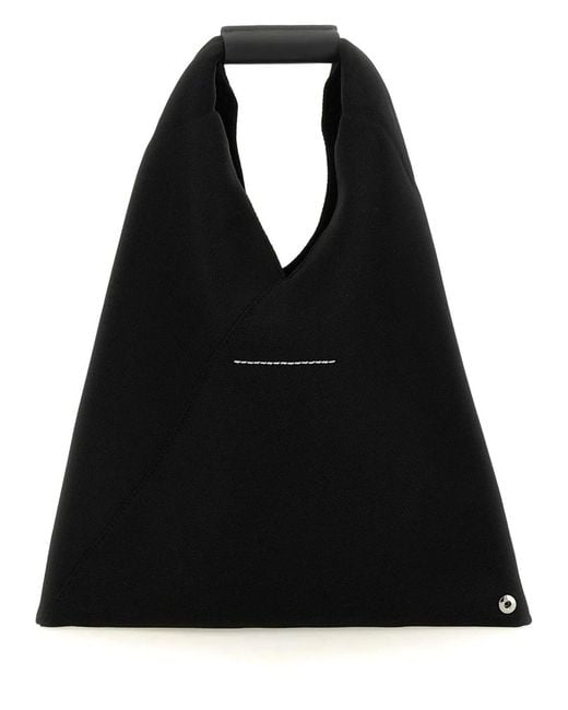 MM6 by Maison Margiela Black Borsa "Japanese" Small