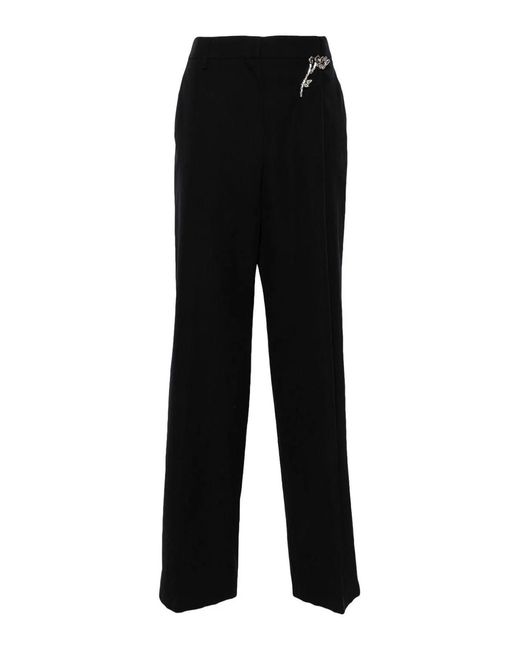 Prada Black Light Glass Brass Pants