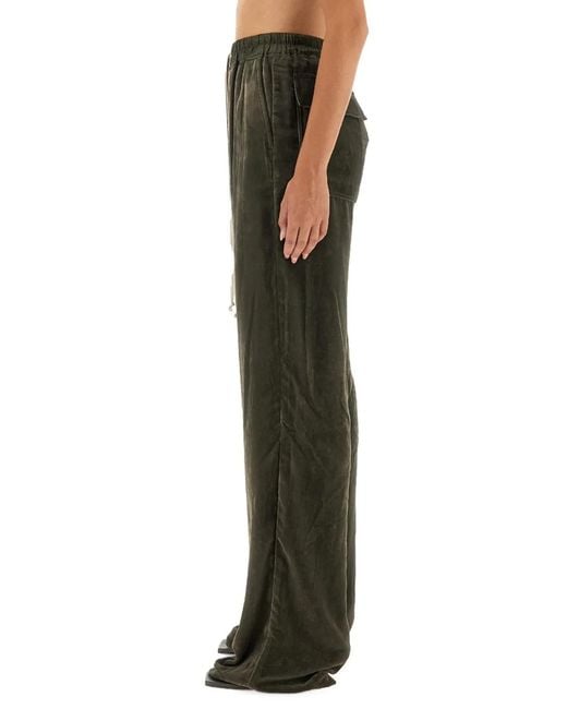 Rick Owens Green Pants "Dietrich"