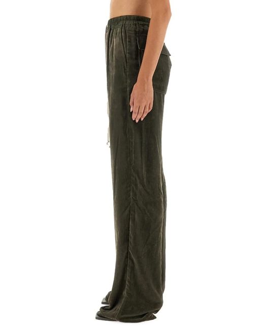 Rick Owens Green Trousers