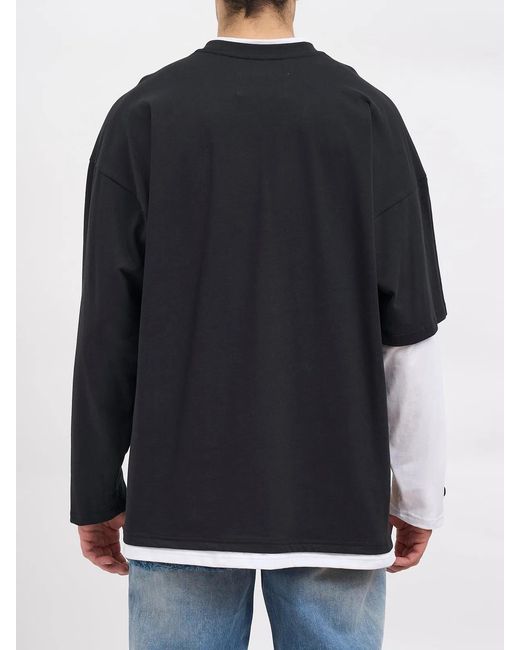 PDF Blue T-Shirt M/L Amici Violenti for men