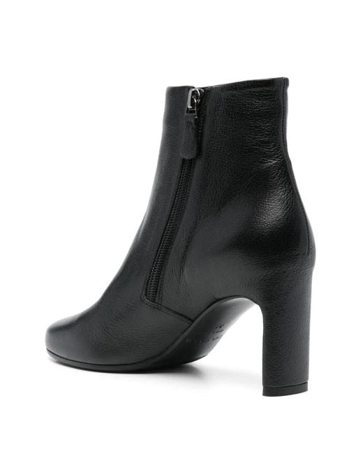 Roberto Del Carlo Black Lione Ankle Boots