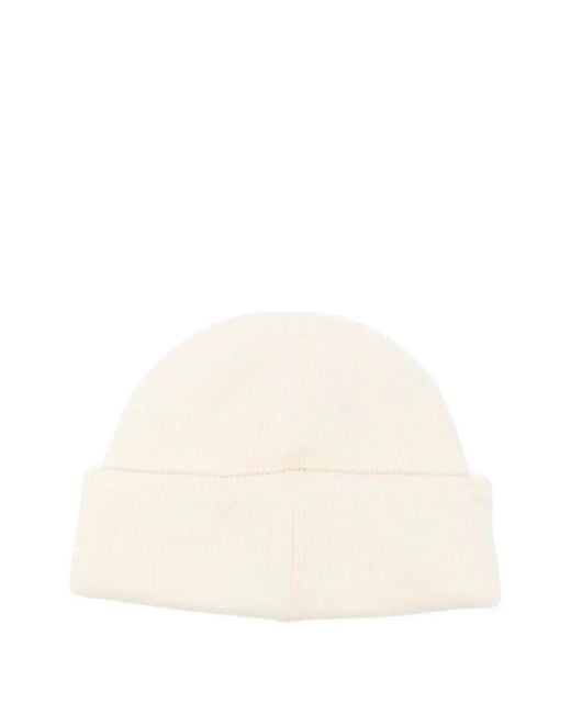 Stone Island Natural Beanie for men