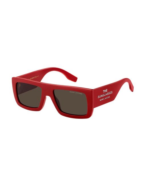 Marc Jacobs Red 775S Logo Sunglasses