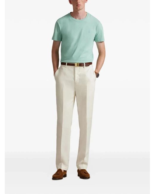 Polo Ralph Lauren Green Custom Slim Fit Jersey T-Shirt for men