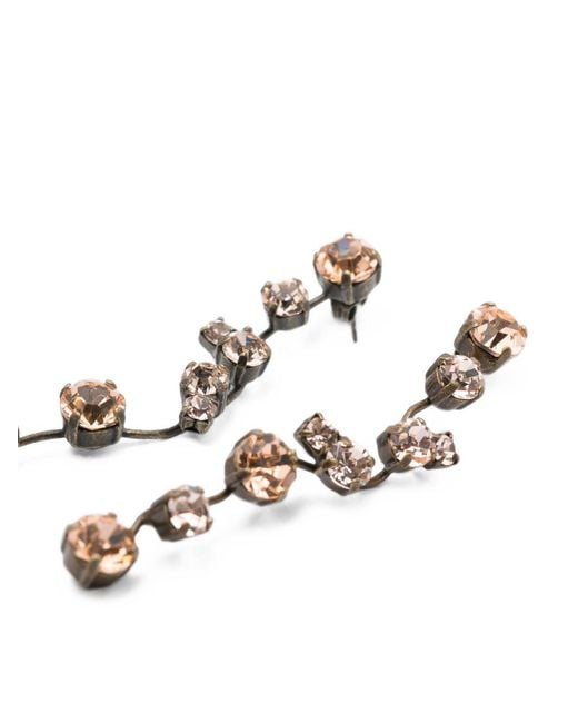 Forte_forte Pink Crystal Earrings
