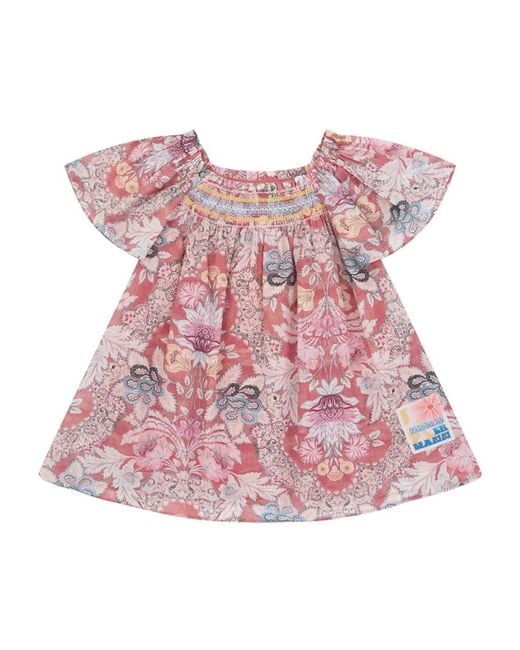 Zimmermann Pink "Smoked Daylight" Dress