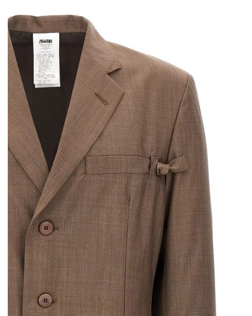 Magliano Brown 'Locarno' Blazer for men