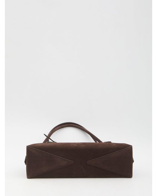 Alaïa Brown Alaia Teckel Medium Shoulder Bag