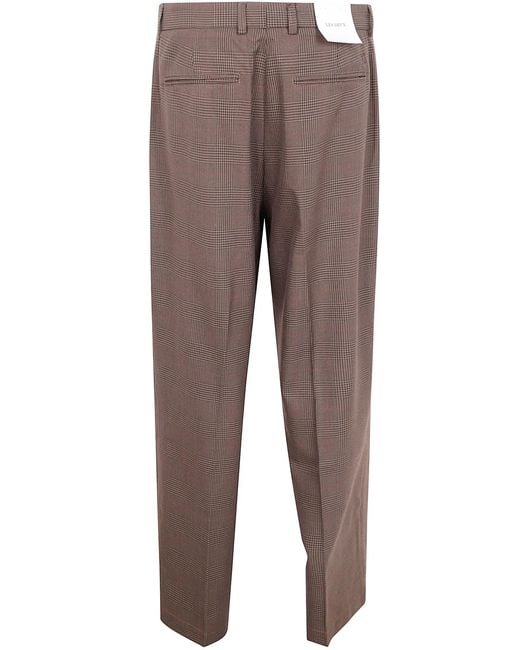 Les Deux Brown "Randall Houndstooth" Suit Pants for men