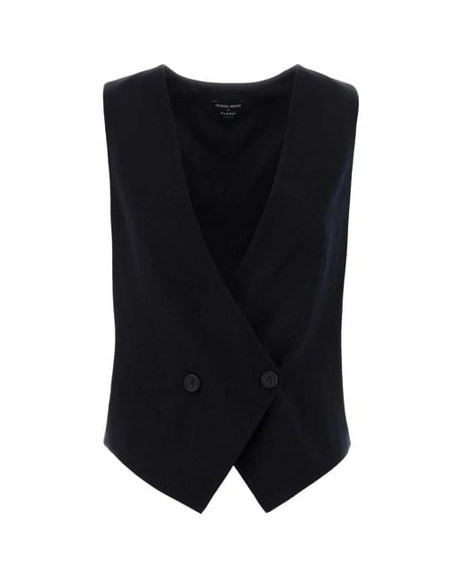 GIORGIO ARMANI X ALANUI Black Waistcoat
