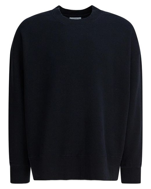 Beams Plus Blue Cotton Sweatshirt for men