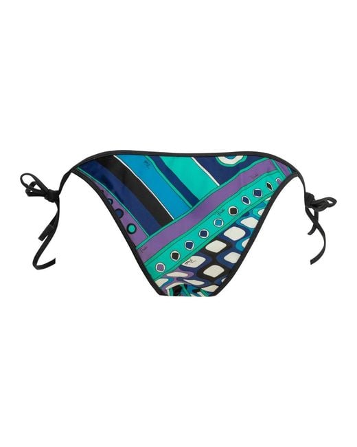 Emilio Pucci Blue "Vivara" Bikini Briefs