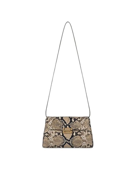 Victoria Beckham White "Dorian" Trapeze Bag