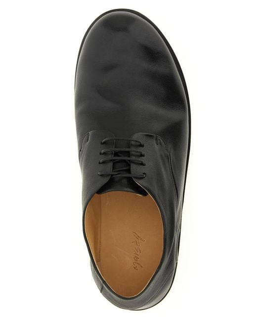 Marsèll Black Marsèll 'Stucco' Derby Shoes for men