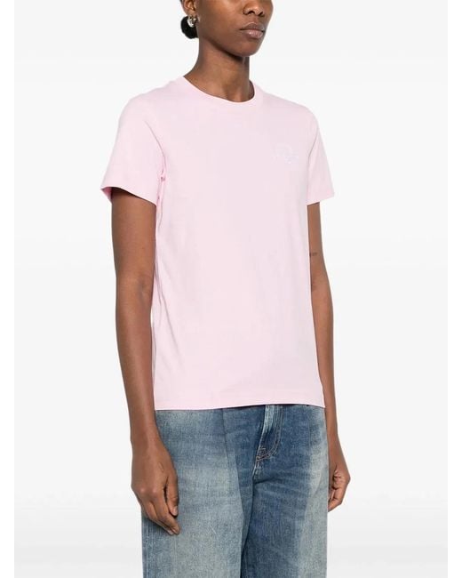 Moschino Couture Pink Moschino Graphic T-Shirt
