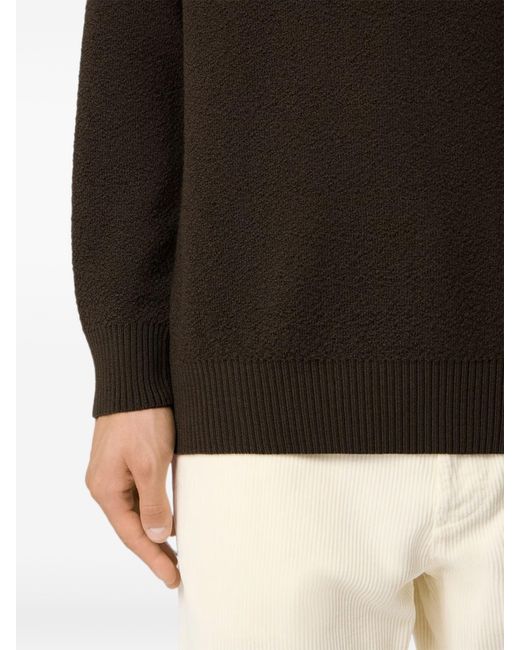 Stone Island Black 5100011 Pure Rws Wool Jumper for men