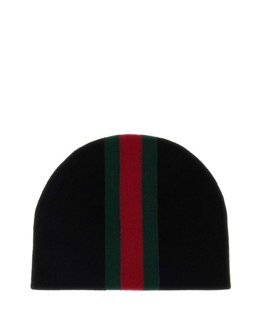 Gucci Black Beanie for men