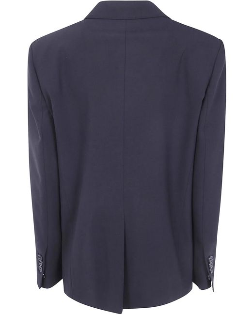 DSquared² Blue Wool Over Jacket